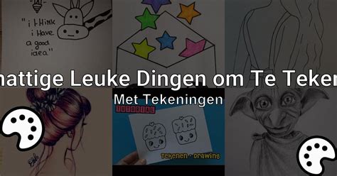 100 leuke dingen om te tekenen; ideeën, tips en opdrachten